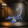3D Scorpion Metal Puzzle Colorful Model Kit for Gifts and Decoration