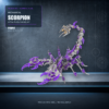 3D Scorpion Metal Puzzle Colorful Model Kit for Gifts and Decoration