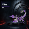 3D Scorpion Metal Puzzle Colorful Model Kit for Gifts and Decoration