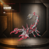 3D Scorpion Metal Puzzle Colorful Model Kit for Gifts and Decoration