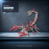 3D Scorpion Metal Puzzle Colorful Model Kit for Gifts and Decoration