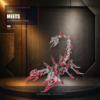 3D Scorpion Metal Puzzle Colorful Model Kit for Gifts and Decoration