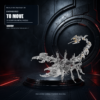 3D Scorpion Metal Puzzle Colorful Model Kit for Gifts and Decoration