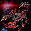 diy001-02 3D Mechanical Scorpion Metal Puzzle Kit
