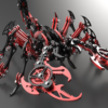 diy001-05 3D Mechanical Scorpion Metal Puzzle Kit