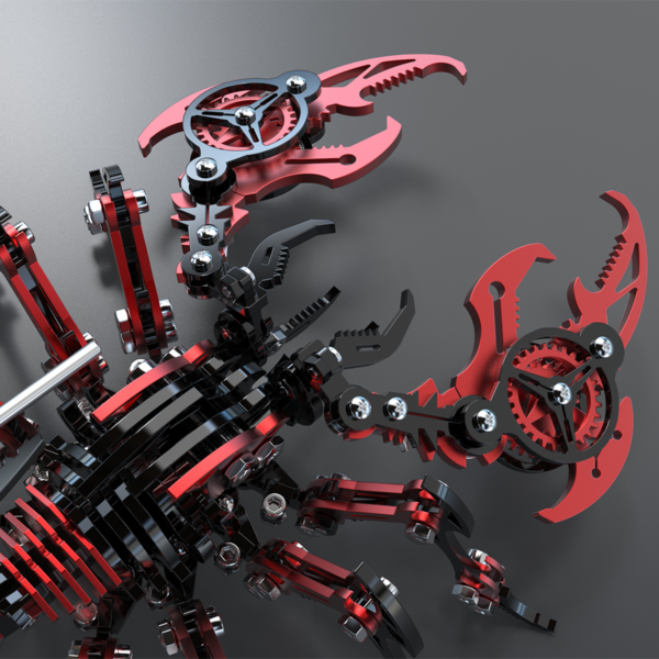 diy001-09 3D Mechanical Scorpion Metal Puzzle Kit