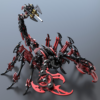 diy001-12 3D Mechanical Scorpion Metal Puzzle Kit