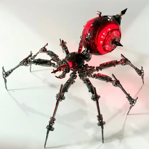 1073pcs-heavy-armored-obsidian-battle-spider-02-hydraulic-leg-pistons 1073PCS Heavy Armored Obsidian Battle Spider 3D Metal Model Kit (Master Edition) - 3D Metal Model Kit View #2 Precision Laser Cut Assembly