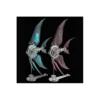 3D Mechanical Angelfish Metal Puzzle Model Kit with Display Stand (2 Color Editions) - 3D Metal Model Kit View #3 Precision Laser Cut Assembly