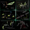 3d-mechanical-mantis-metal-puzzle-magnetic-light-05-dimensions-scale 3D Metal Mechanical Mantis Model Kit with Magnetic Touch Light (1109 PCS Insect Series) - 3D Metal Model Kit View #5 Precision Laser Cut Assembly