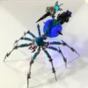 Cyberpunk Mechanical Mecha Battle Spider 3D Metal Model Kit (3 Editions) - 3D Metal Model Kit View #2 Precision Laser Cut Assembly