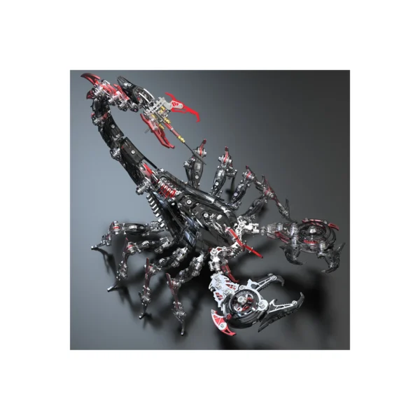 large-mechanical-war-scorpion-king-03-combat-stinger-tail Large Mechanical War Scorpion King 3D Metal Model Building Kit (Ultimate Heavy Armor Edition) - 3D Metal Model Kit View #3 Precision Laser Cut Assembly