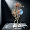 steampunk-seahorse-3d-metal-puzzle-planet-light-06-luxury-gift-box 2100PCS Steampunk Seahorse 3D Metal Puzzle Model Kit with Glowing Planet Light (Master Edition) - 3D Metal Model Kit View #5 Precision Laser Cut Assembly